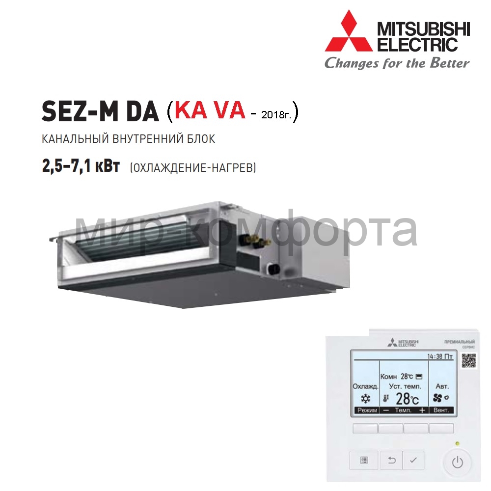 Сплит-система Mitsubishi Electric SEZ-M35DA/SUZ-KA35VA6